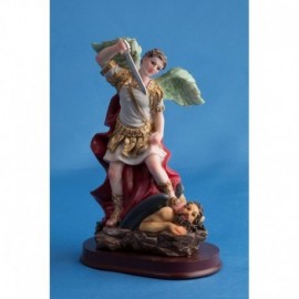 Statue résine Saint Michel