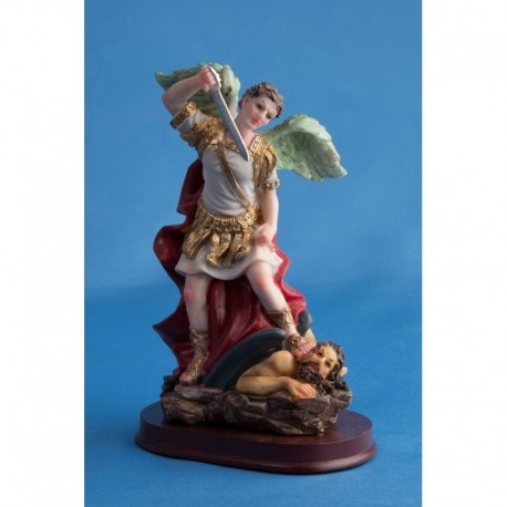 Statue résine Saint Michel