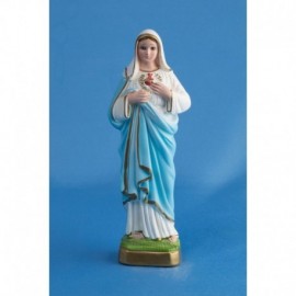 Statue plâtre Sacré Cœur de Marie