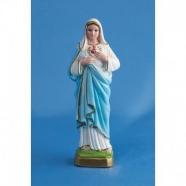 Statue plâtre Sacré Cœur de Marie