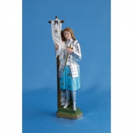 Statue plâtre Sainte Jeanne d'Arc
