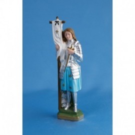 Statue plâtre Sainte Jeanne d'Arc