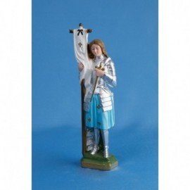 Statue plâtre Sainte Jeanne d'Arc