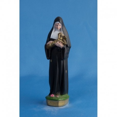 Statue plâtre Sainte Rita
