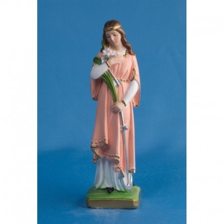 Statue plâtre Sainte Philomène
