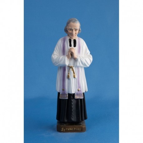 Statue plâtre Curé d'Ars