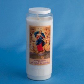 Bougie Neuvaine Marie qui défait les nœuds
