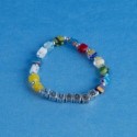 Bracelet perles verre Lourdes