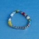 Bracelet perles verre Lourdes