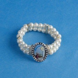 Bracelet perles métal Apparition