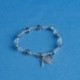 Bracelet perles verre Lourdes